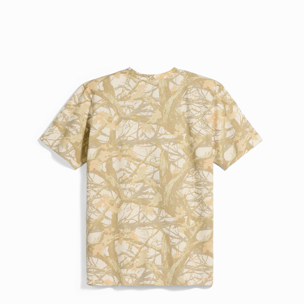 Woodland Camo Heavyweight Tee back