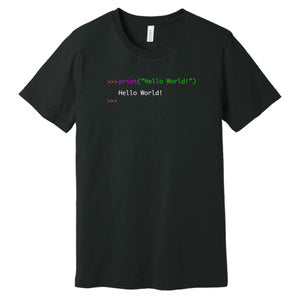 Coding short sleeve T Shirt