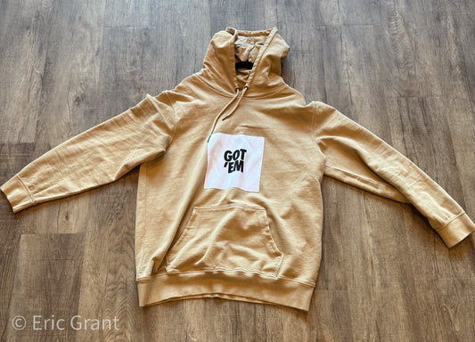 Got Em Tan Teery Cloth Hoodie